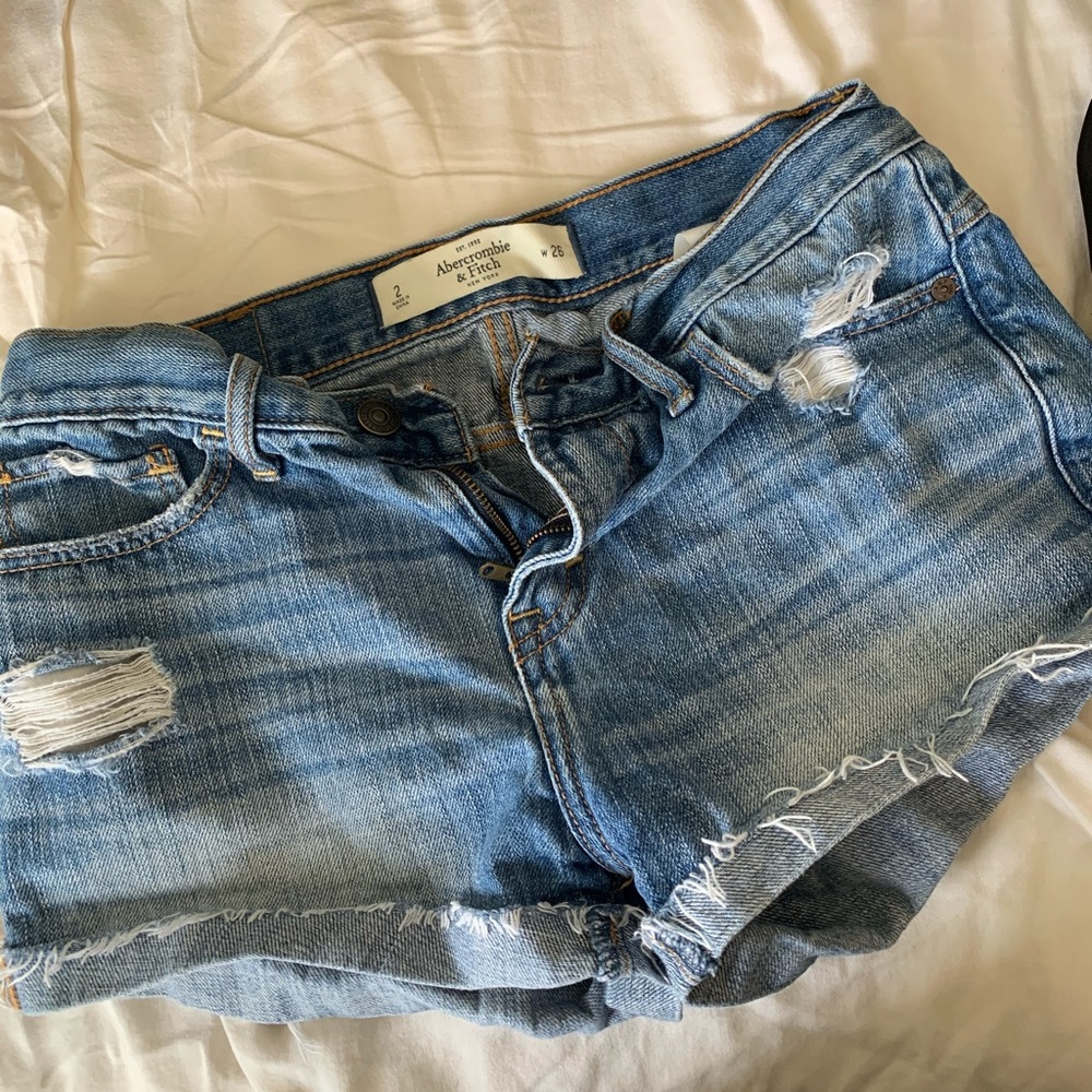 Abercrombie jean shorts
